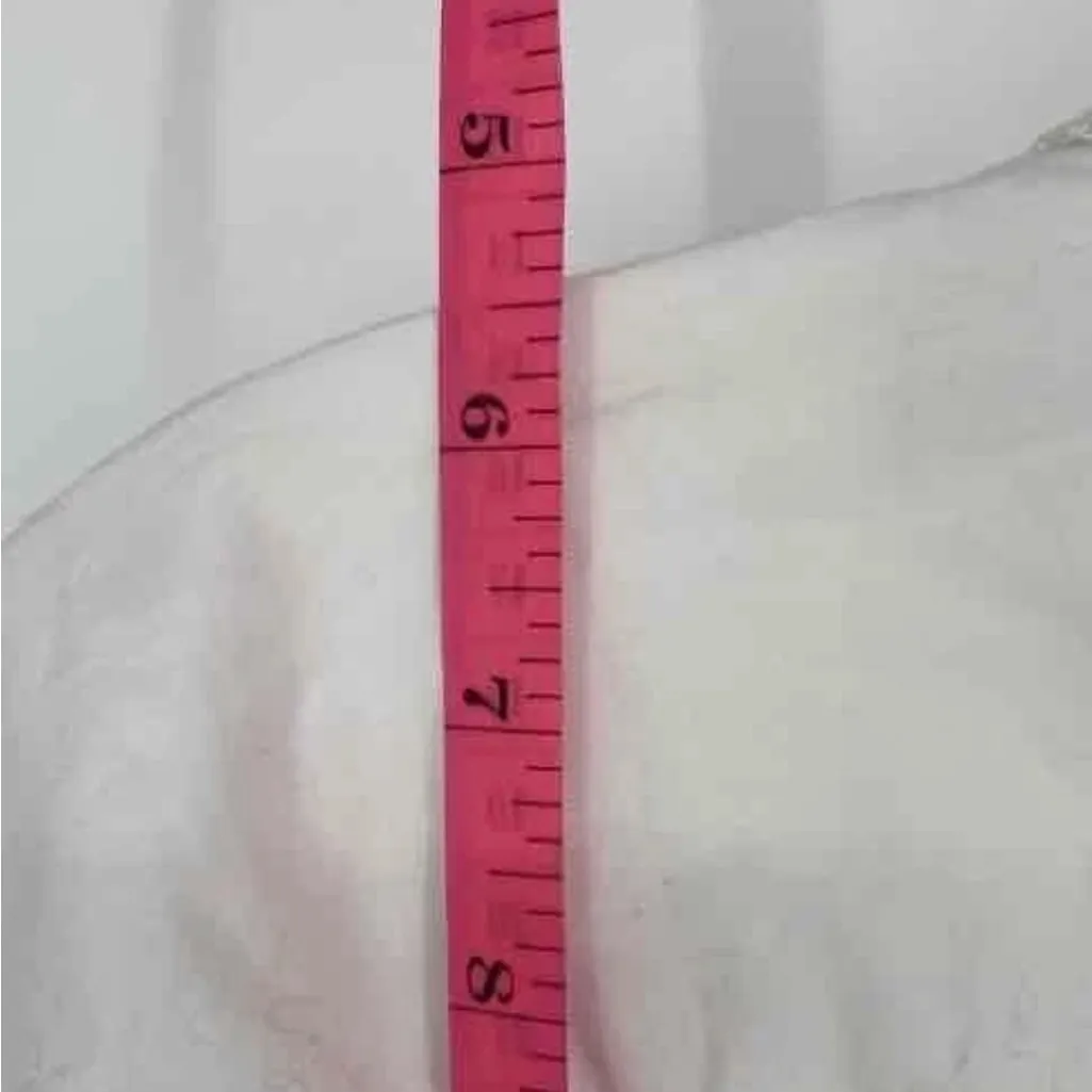 Victoria’s Secret White Cotton Button-up Sleep Shirt NWT Size Medium - Image 7