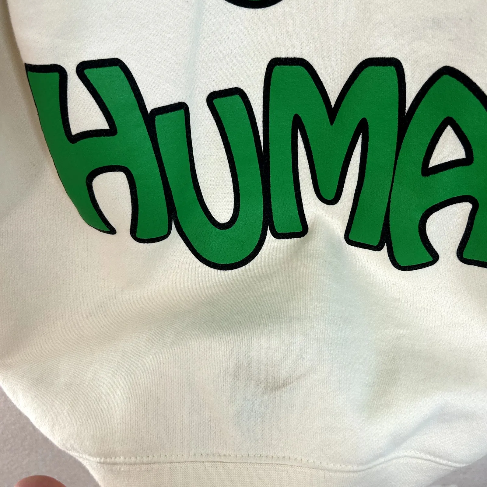 Barstool Sports x Stay Cool NYC Be A Decent Human Hoodie Size Medium - Image 6