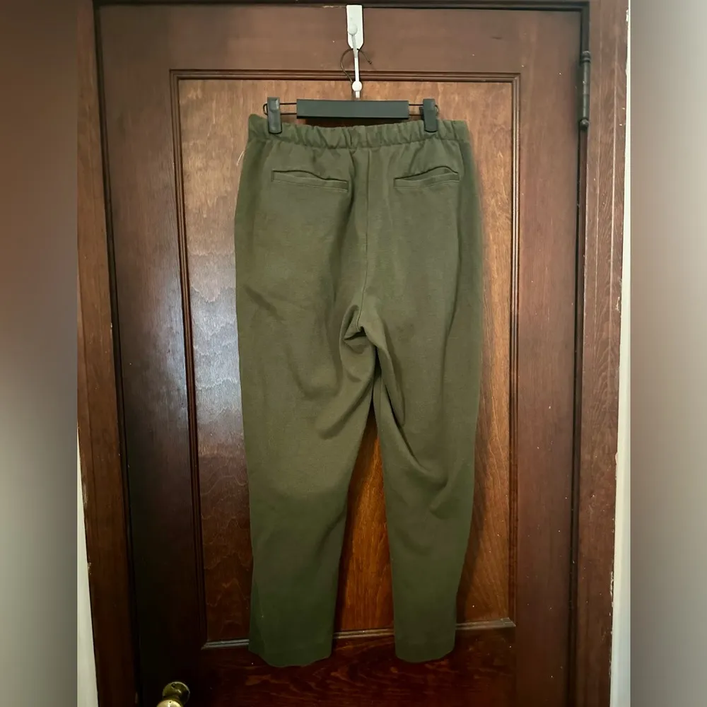 Everlane The Dream Pants Pull On Green Size L - Image 3