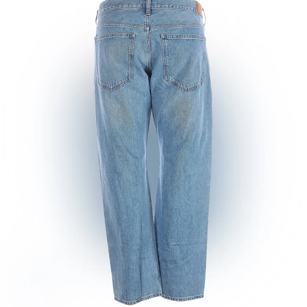 NWT 💙 Madewell 90s Low-Rise Straight Full Length Denim Jeans, Size 33, #N0652 - Image 2
