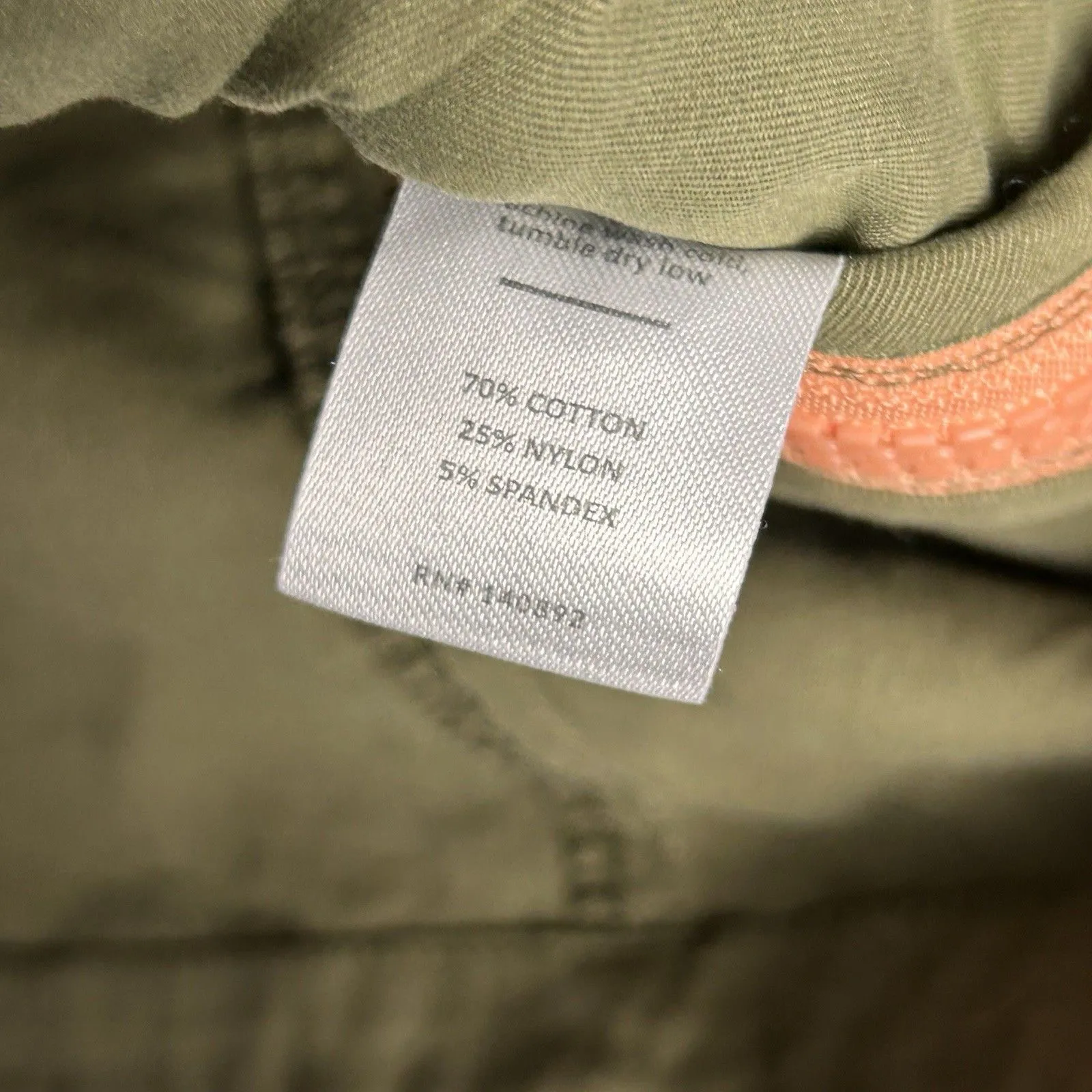 Marine Layer Womens Hoodie Size XS Green Outdoor Jacket Half Zip Utility - Image 6