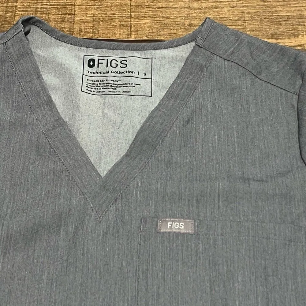 FIG Clothing Catarina One-Pocket Scrub Top - Image 6