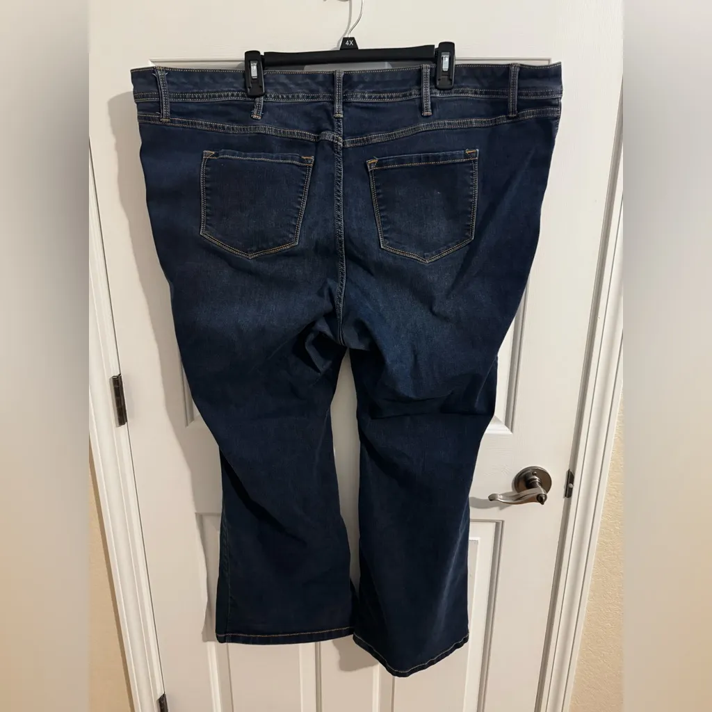 Torrid Luxe Slim Boot Jean Super Stretch High Waist Plus Size 26 Short - Image 8