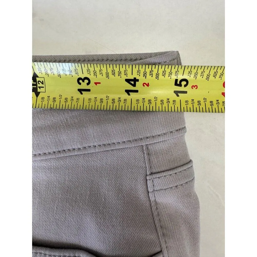 NYDJ Marilyn Straight Ankle Jeans Lift Tuck Stretch Shaping Pearl Gray Size 4 - Image 8