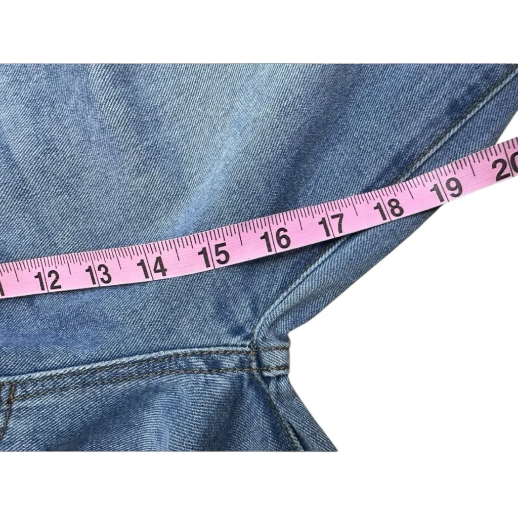 STEVE MADDEN NWT Keenie Side Snap Jeans Size L - Image 7