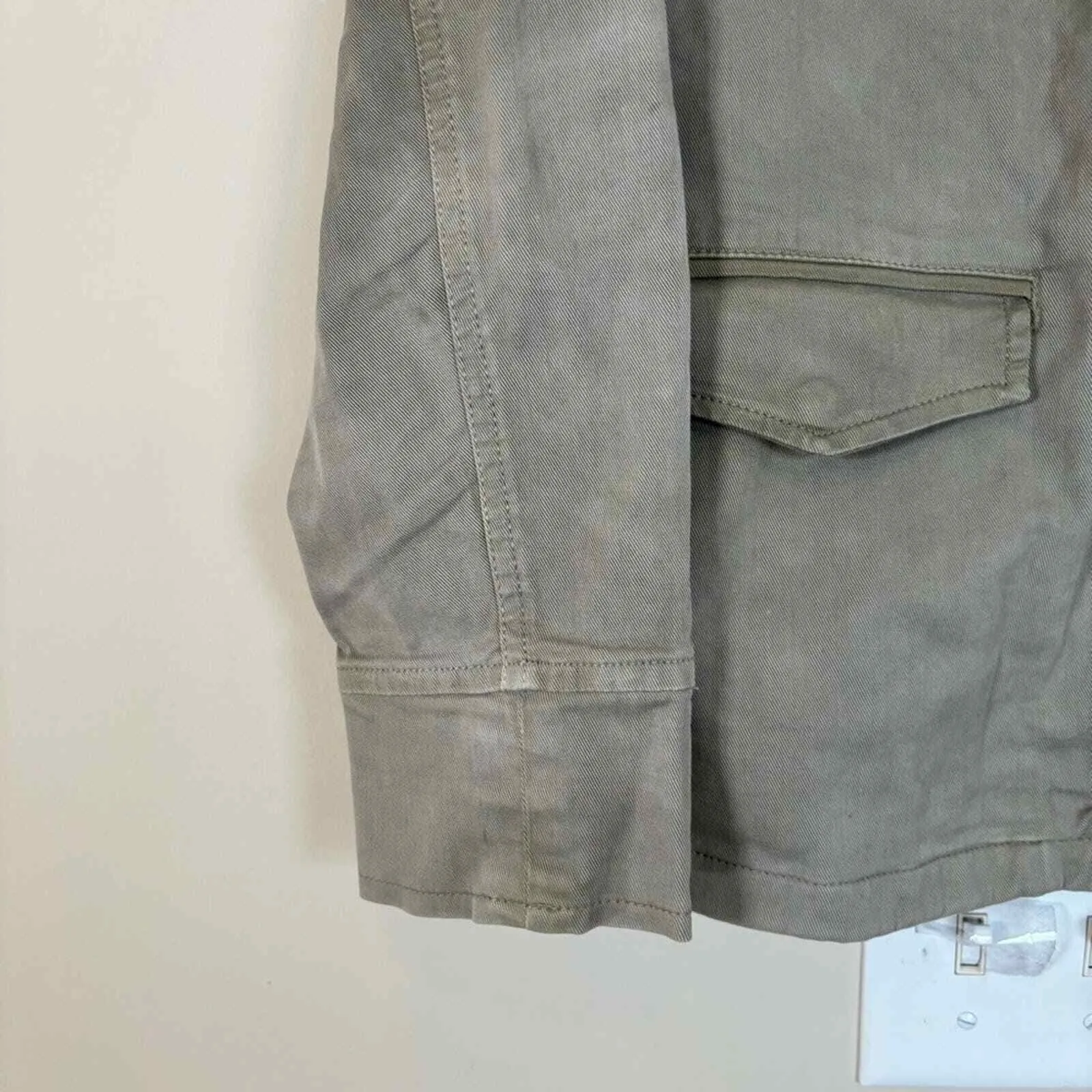 Anine Bing Army Green‎ Jacket Women's XS - Image 4