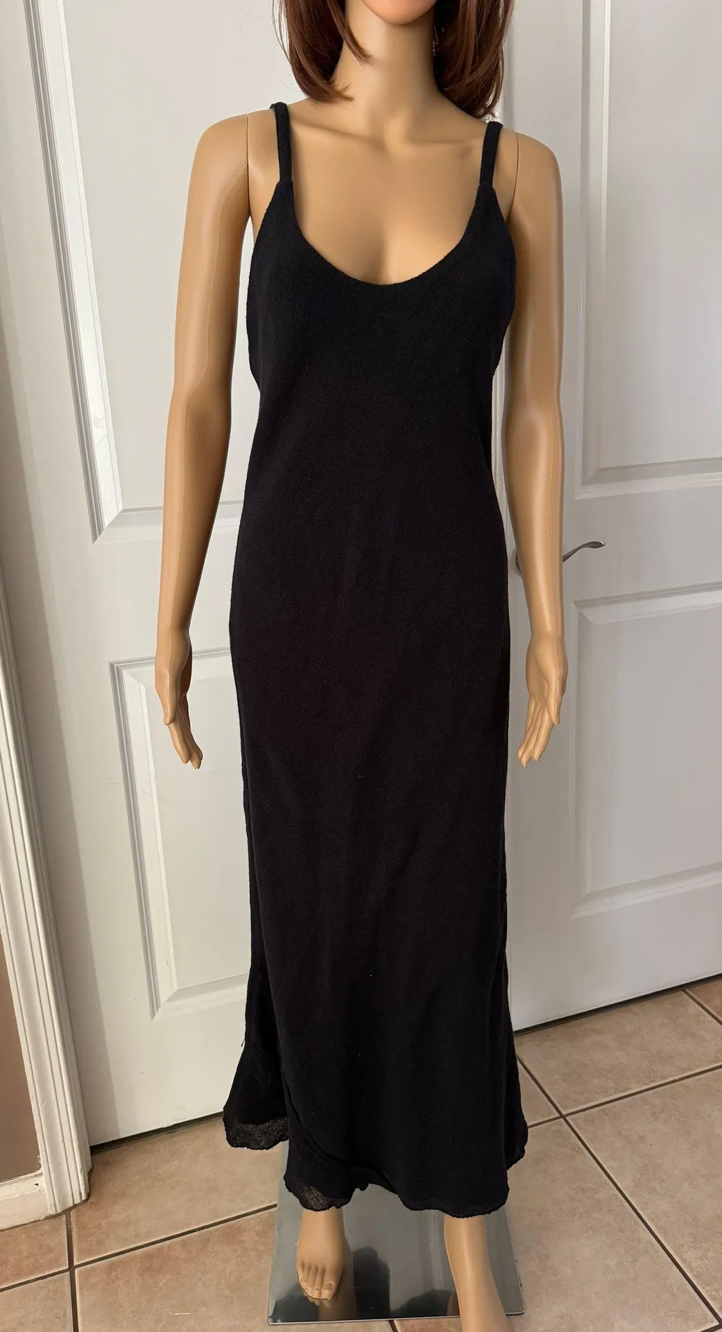 NWOT  100% Cotton Fitted Maxi Dress - Image 2
