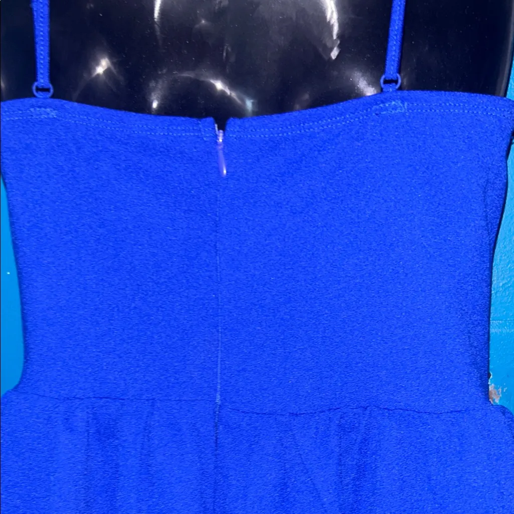 SheIn  Cobalt Blue Strappy Mini Dress - Image 6