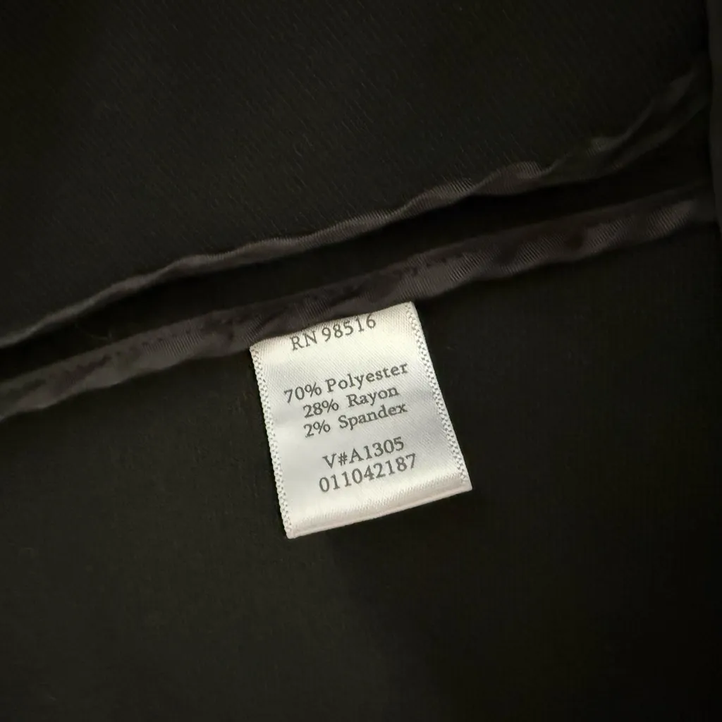 Coldwater Creek Black Top with Gold Accent - Image 6