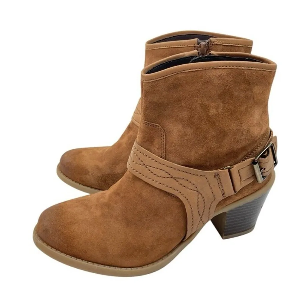 *Earth Lina Arlington Boots Womens 8.5 Brown Leather Western Cowgirlcore Festiva - Image 6