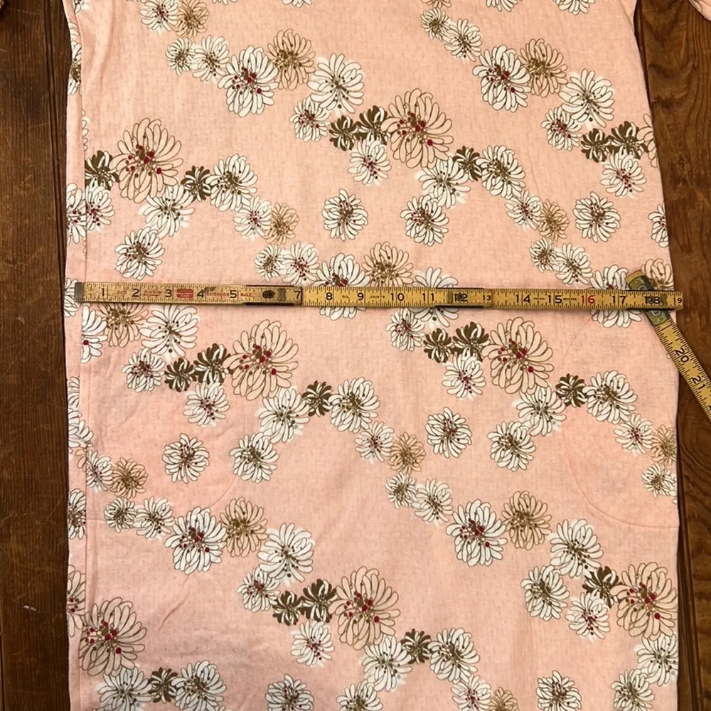 Paul & Joe pink midi t shirt dress. Long sleeve Ultra soft size medium - Image 6