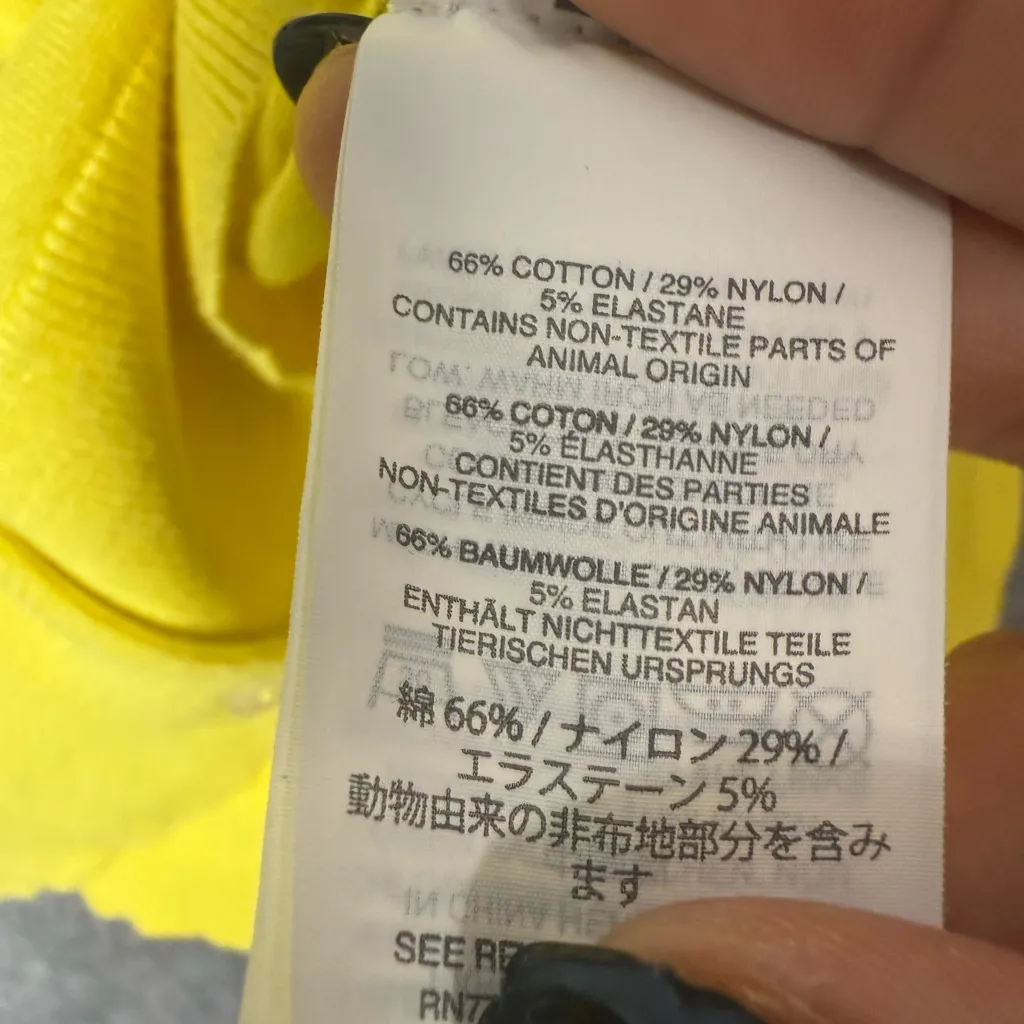 J. Crew Woman Size small Bright Yellow cropped Cardigan - Image 6