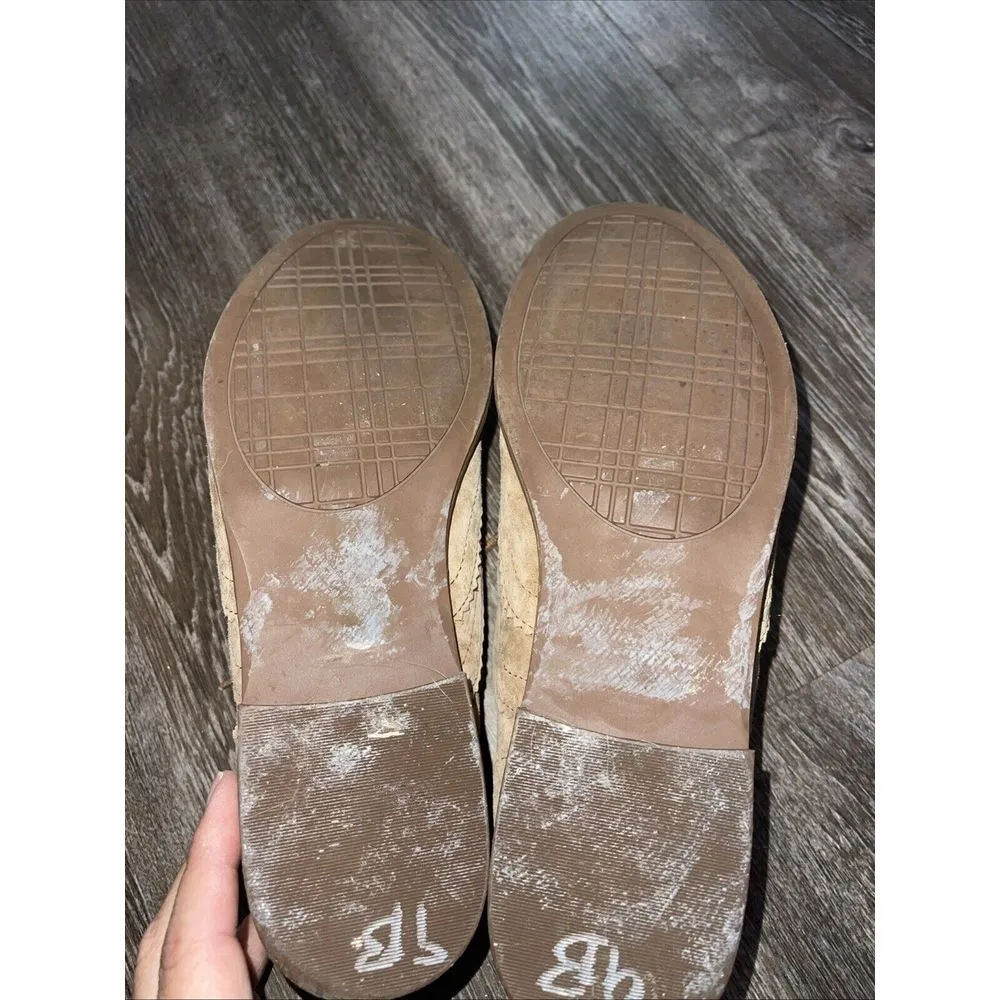 Cynthia Rowley Tan Suede‎ Hazel Lace Up Shoes Women's Size 7.5M S-88 - Image 5