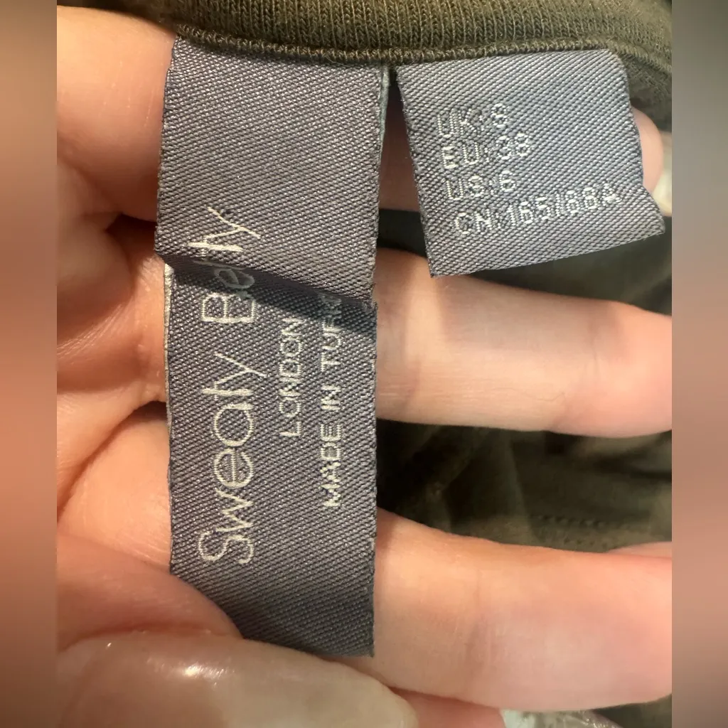 Sweaty Betty Olive Green Dress - Image 9