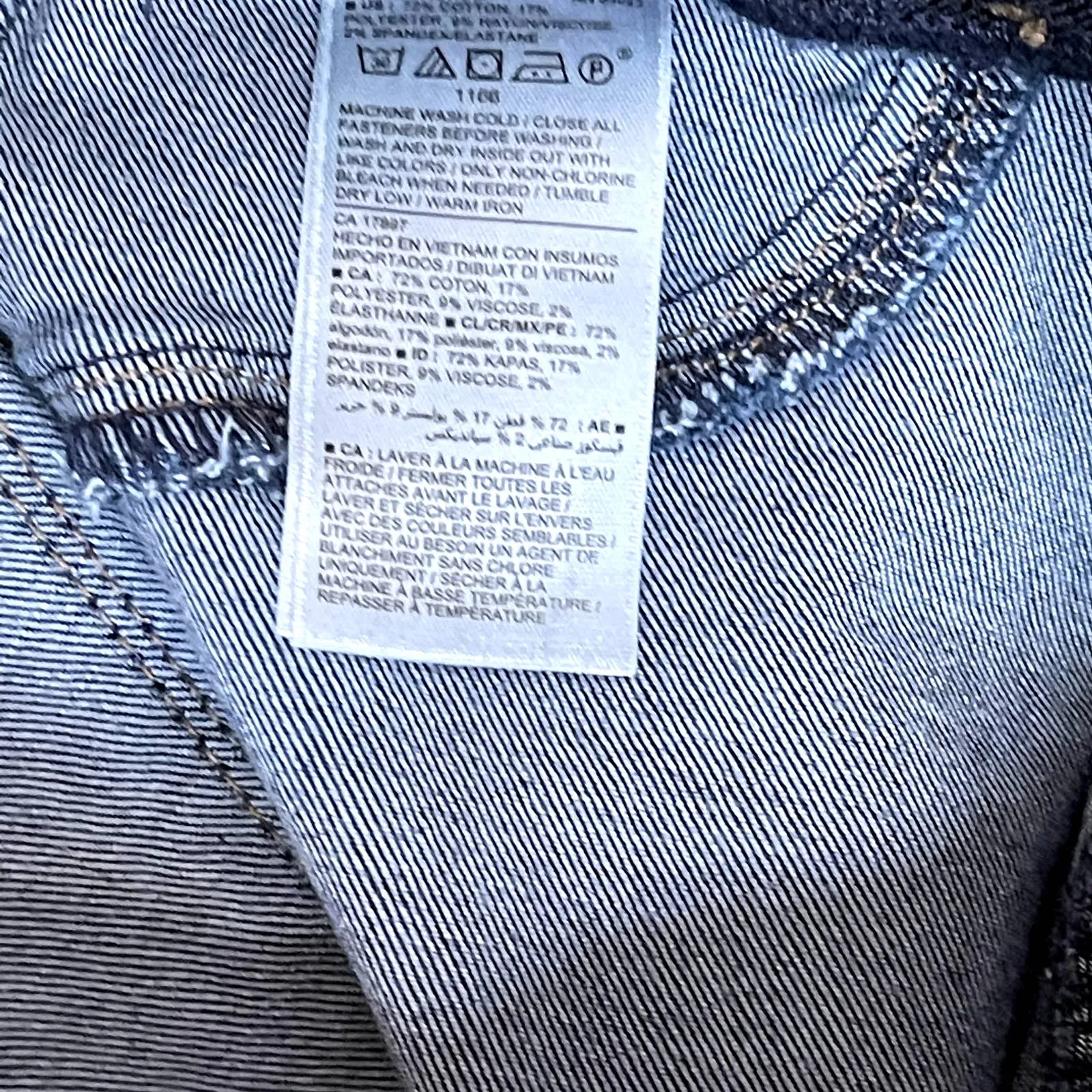 Old Navy Womens Rockstar‎ Jeggings Size 0 Blue Denim Distressed Stretch 26X29 - Image 5