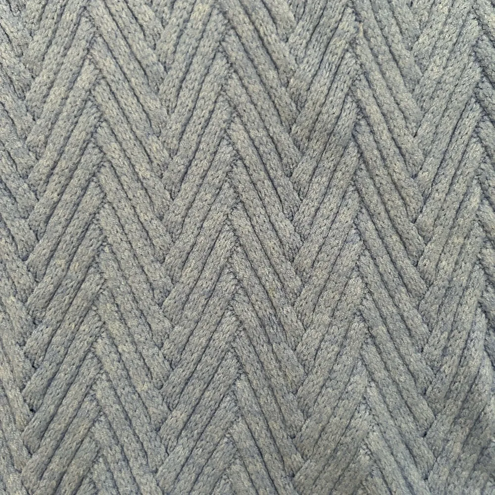 Soft and Comfy Women's Blue Turtleneck Sweater - Image 2