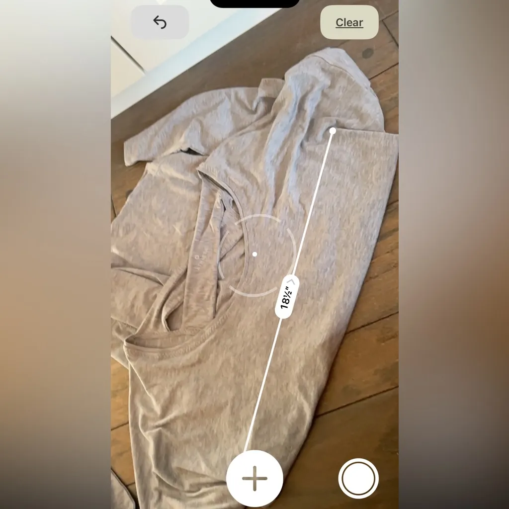 Athleta Gray Open Back Long Sleeve Top Size Large - Image 4