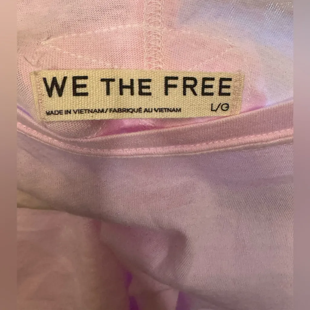 NEW Free People We the Free Nina Tee - pink a boo - Large, XL - Image 10