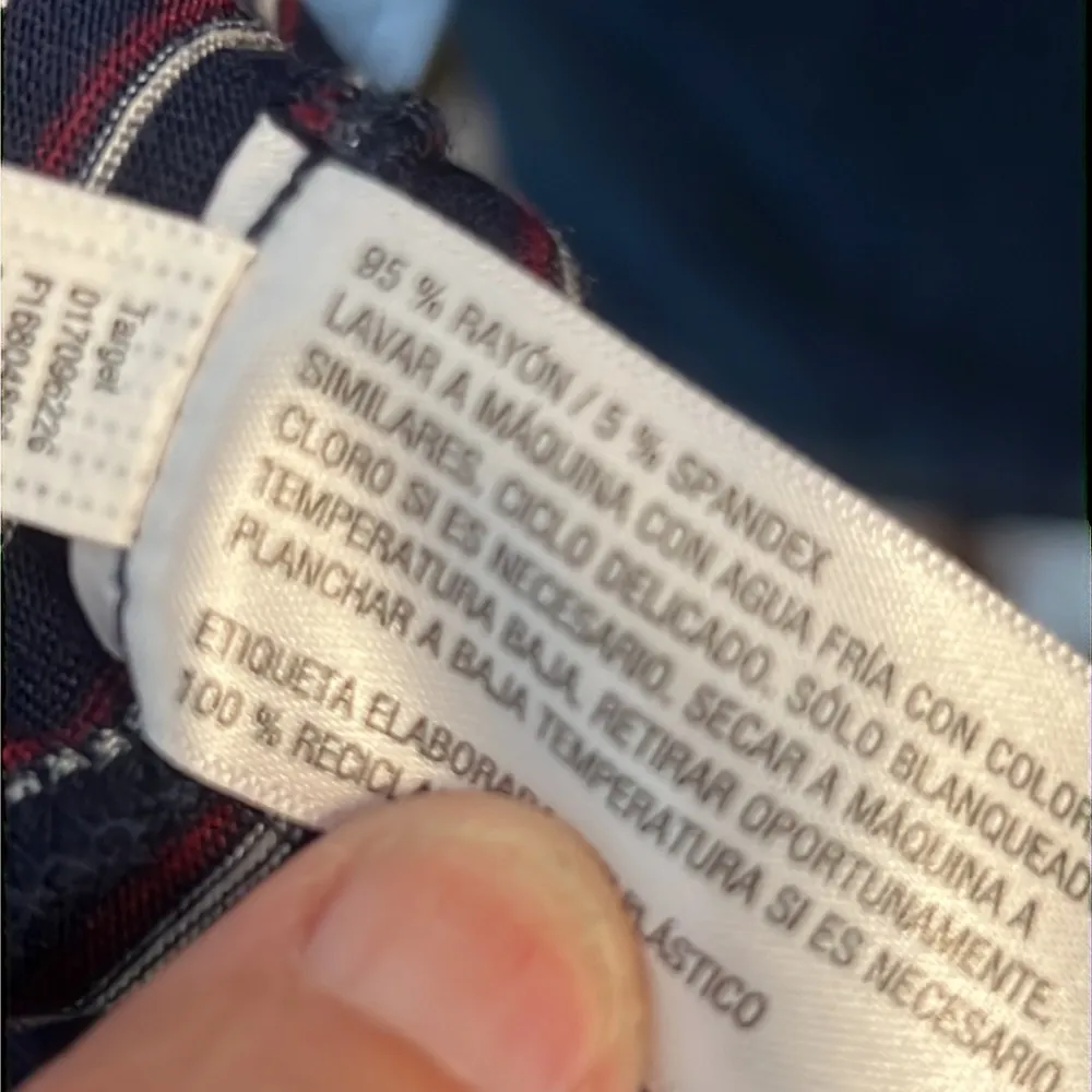 NWT Mossimo Striped Romper Size Small Blue - Image 9