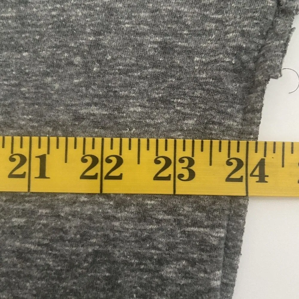 We The Free People Sweater Womens XS Gray Oversized Mock Neck Tunic Lounge - Image 5