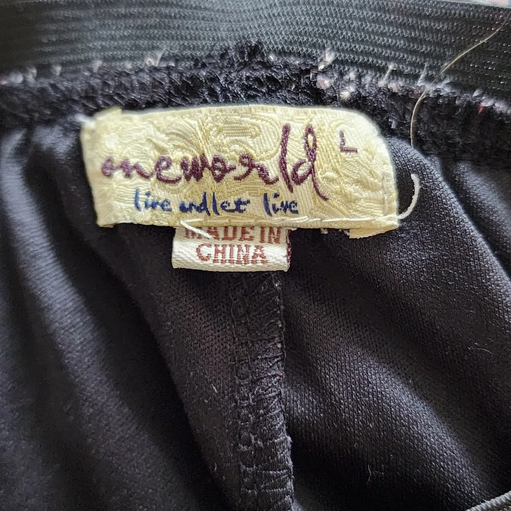 Emerald Yellow Medallion Chiffon Maxi Skirt Size Large - Image 5