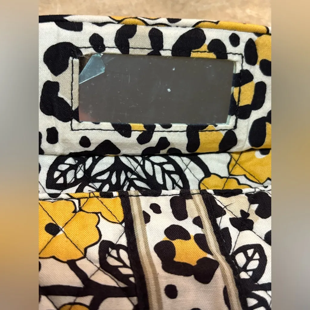 Vera Bradley  LEOPARD Mini Bag Makeup Mirror clutch - Image 2