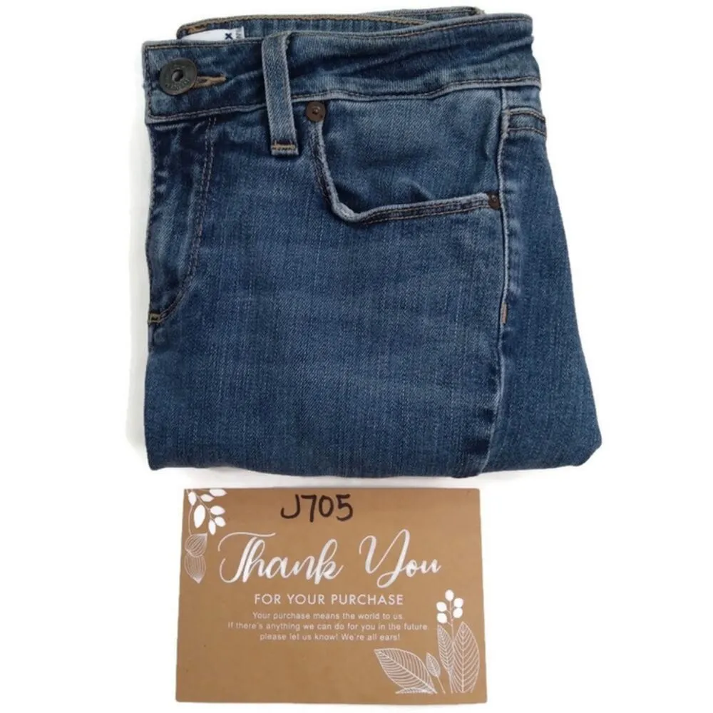 J705 GUC $179 PAIGE Midrise Verdugo Ankle Skinny sz 27 - Image 11