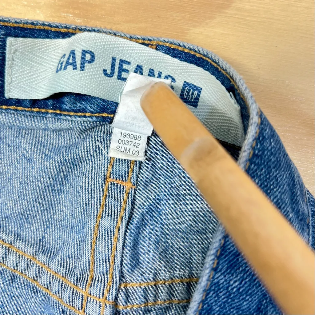 Vintage GAP Denim Mini Skirt - Image 6