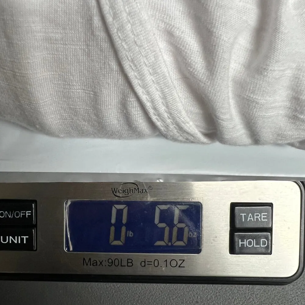 Cloud Dancer White Henley Peplum Women's Top Size Large Pullover Beach Romantic - Image 12