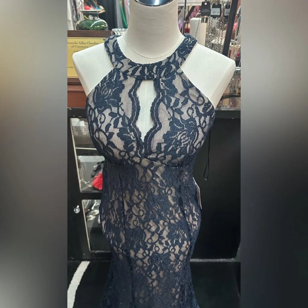 Nightway sz 10 blue long formal dress - Image 6