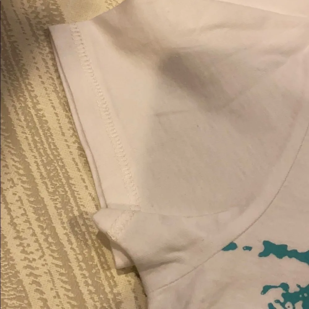 Prince Peter Retro Coffee Cup Print Rip Crop Tee White Size undefined - Image 5