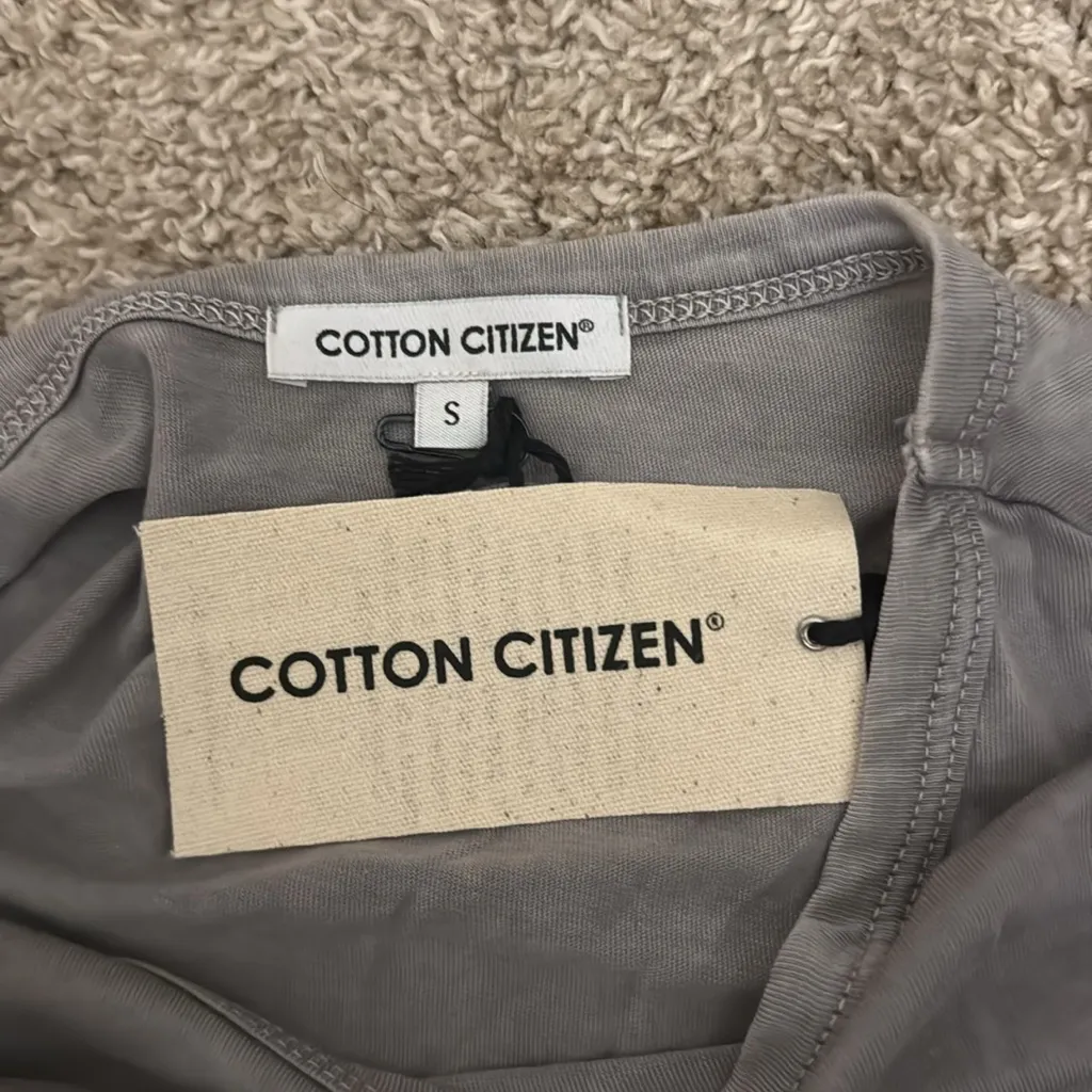 Cotton Citizen Gray Long Sleeve Tee - Image 2