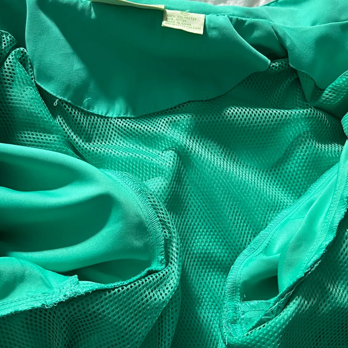 Allyson Whitmore Womens Jacket Size XLP Golf Jacket Green Pockets Zip Lined Ligh - Image 6