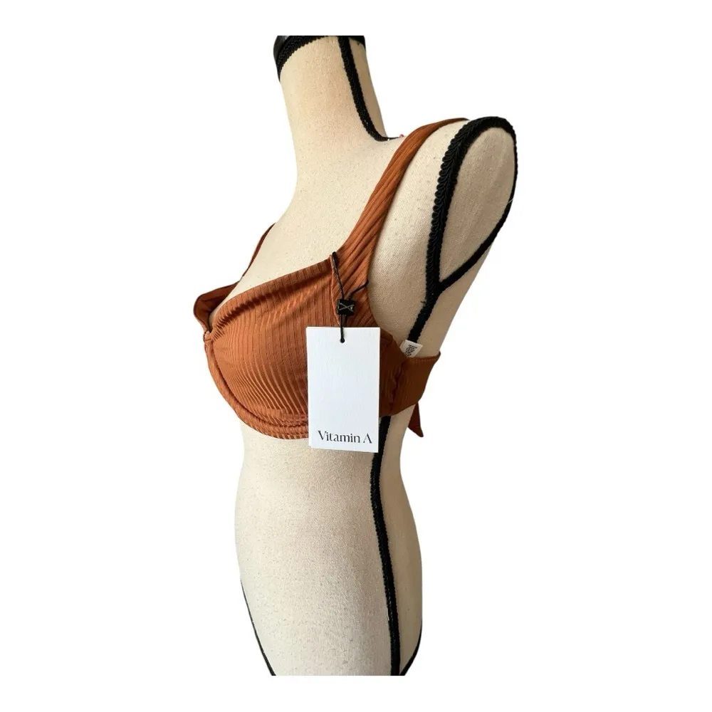 Vitamin A  Brown Bikini Tops Size 12 - Image 5