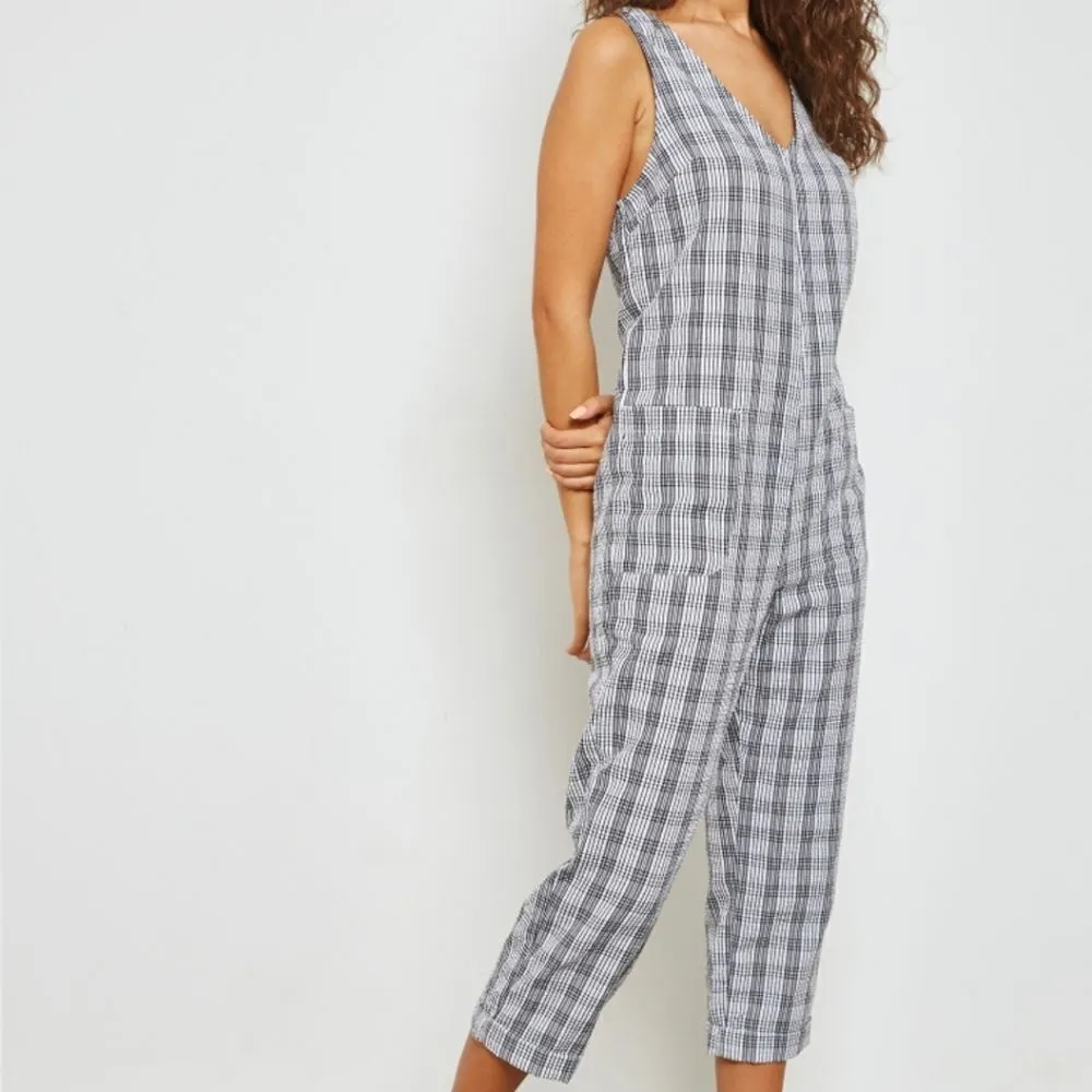 Topshop Black & White Jumpsuit (6) - Image 4