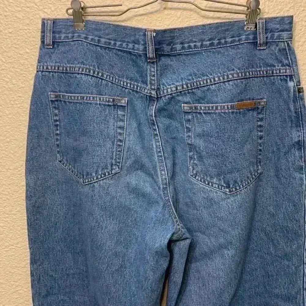 Pendleton straight leg jean sz 12 90s cowgirlcore farm ranch medium wash casual - Image 6