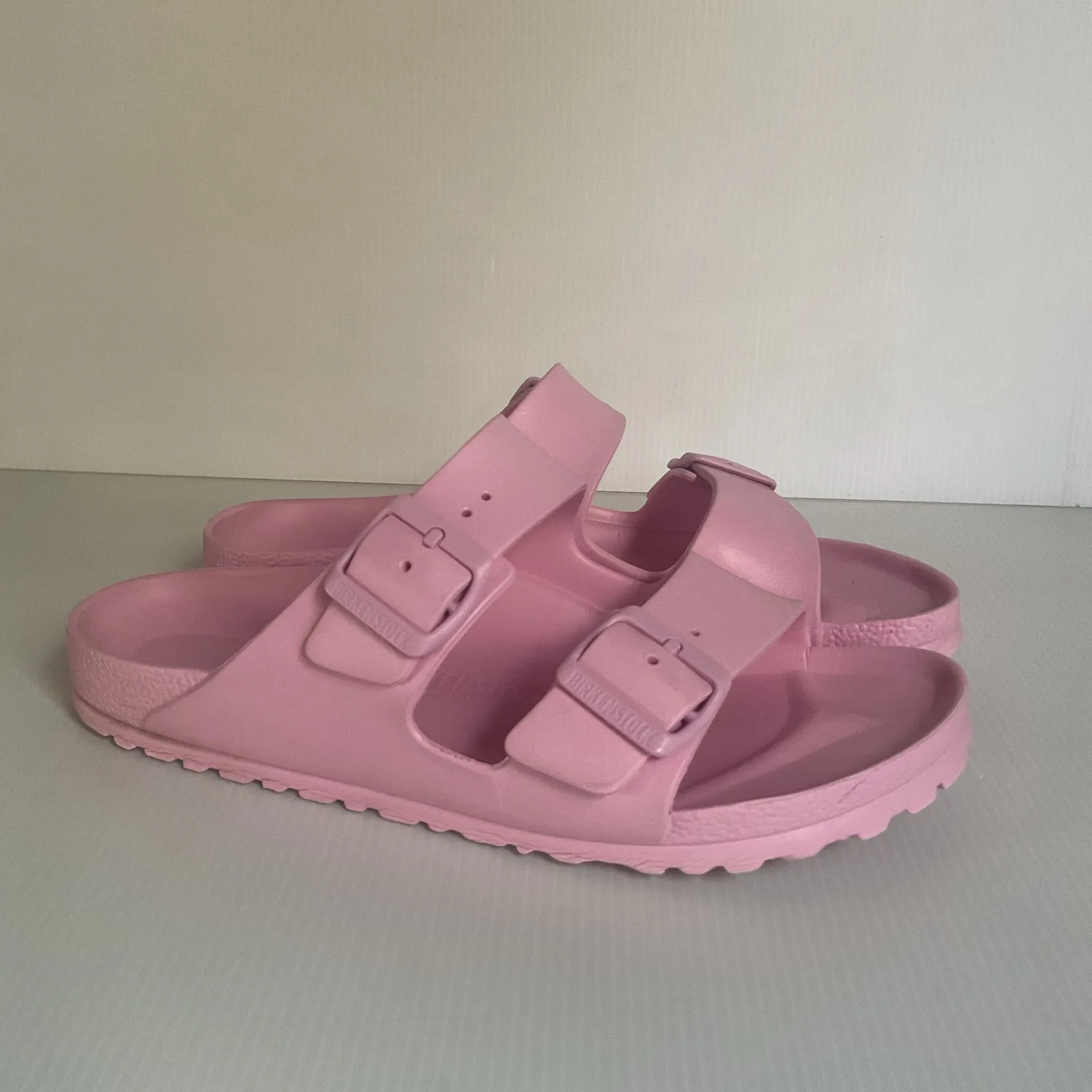Birkenstock EVA Pink Two Strap Sandals Waterproof Comfort Unisex 39 - Image 3