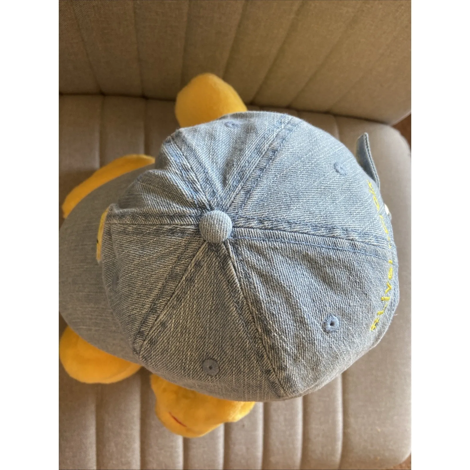 La Croix Patch Blue Denim Hat Baseball Cap Adjustable Strap Back #LiveLaCroix‎ - Image 6