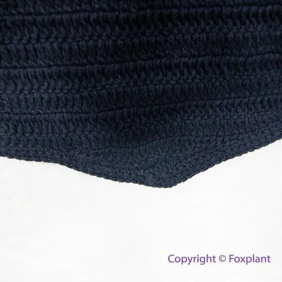 New! Frankies bikini jimi black crochet halter bikini top‎ 100% cotton, size S - Image 6