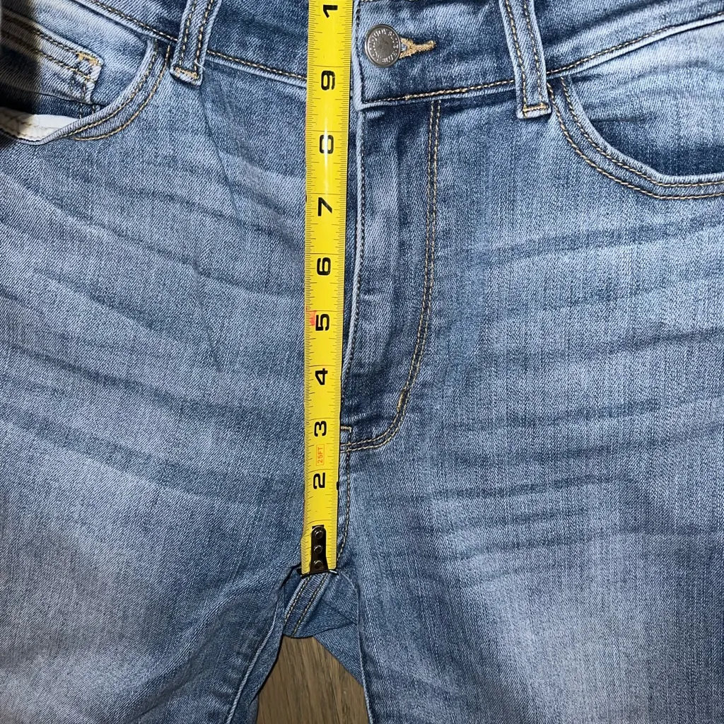 Judy Blue Women's Capri Skinny Fit Blue Jeans 14w High Rise - Image 6