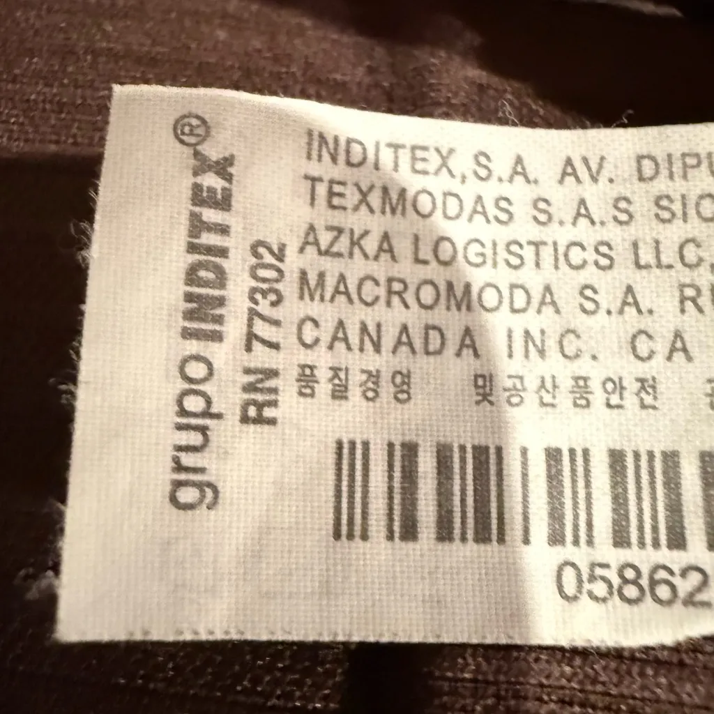 Zara High waisted Buttoned Baggy Jeans‎ Gray - Size 2 - Image 7