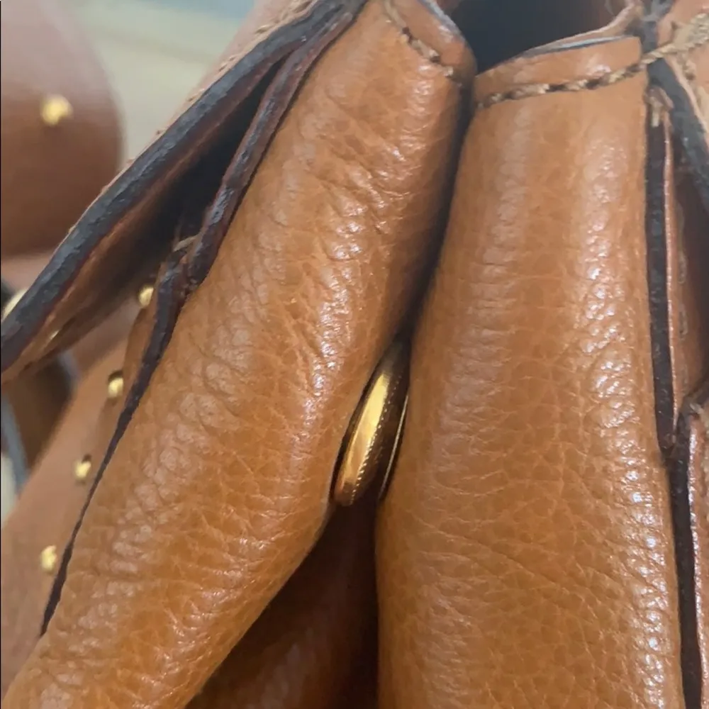 MK saddle bag Y2k 90’s 2000’s Michael Kors Vintage retro Leather satchel Handbag - Image 6