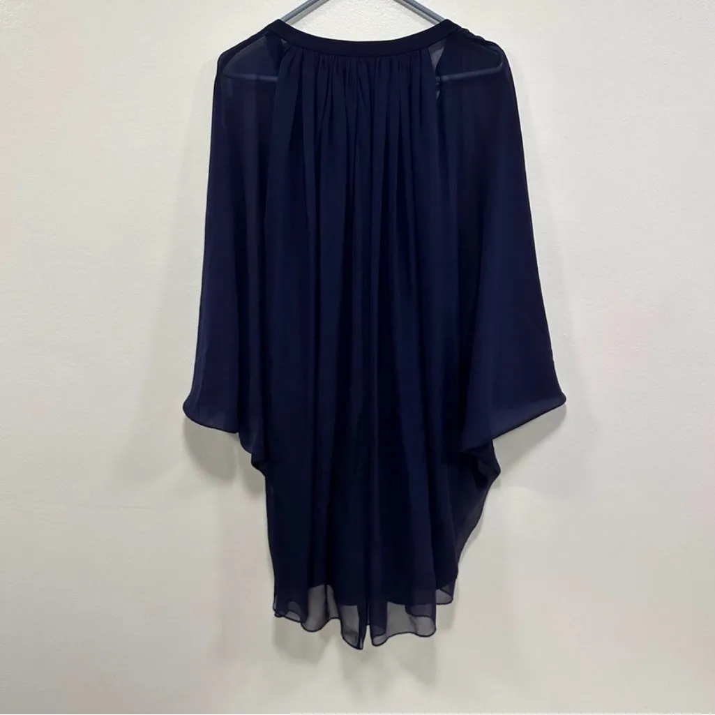 Diane Von Furstenberg Deep blue tunic dress! Size 8 - Image 6