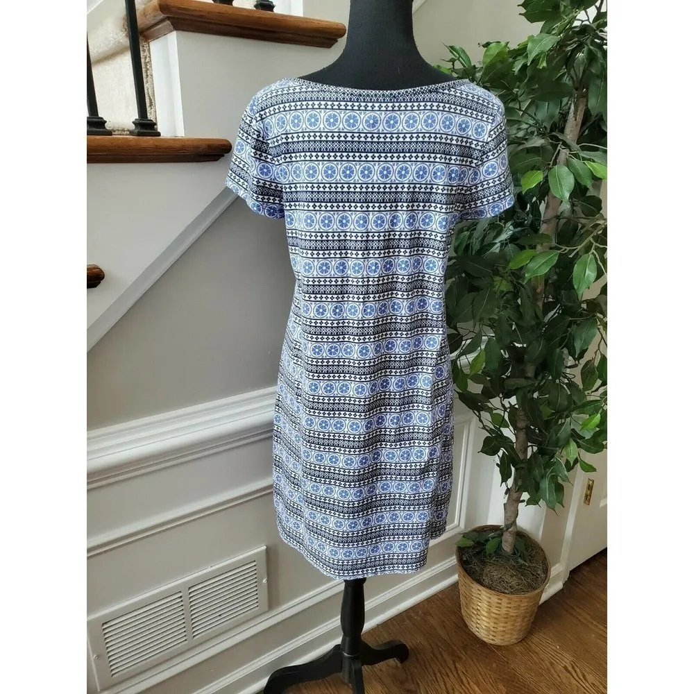 Gap Women Scoop Neck Short Sleeve Casual Dress - Image 7