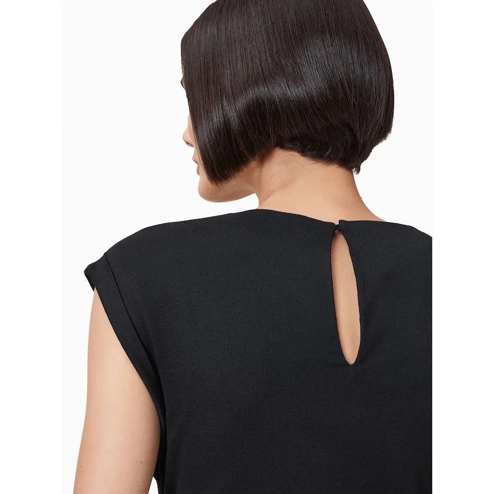 NWT‎ All Saints Robin Sleeveless Jersey T op - Image 5