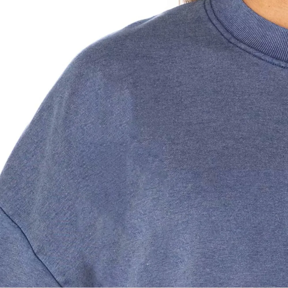 GAMEDAY COUTURE NWT Dallas Cowboys NFL Vintage Wash Crewneck Sweatshirt Women M Blue Size M - Image 5