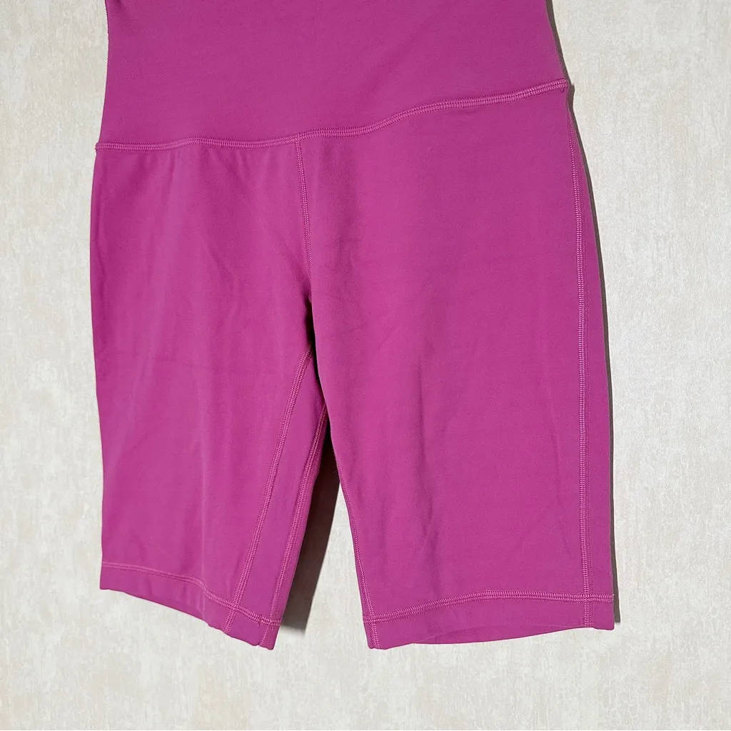 Lululemon Women’s Align Super High-Rise Biker Short 10” Yoga in Pink Lychee 8 - Image 5