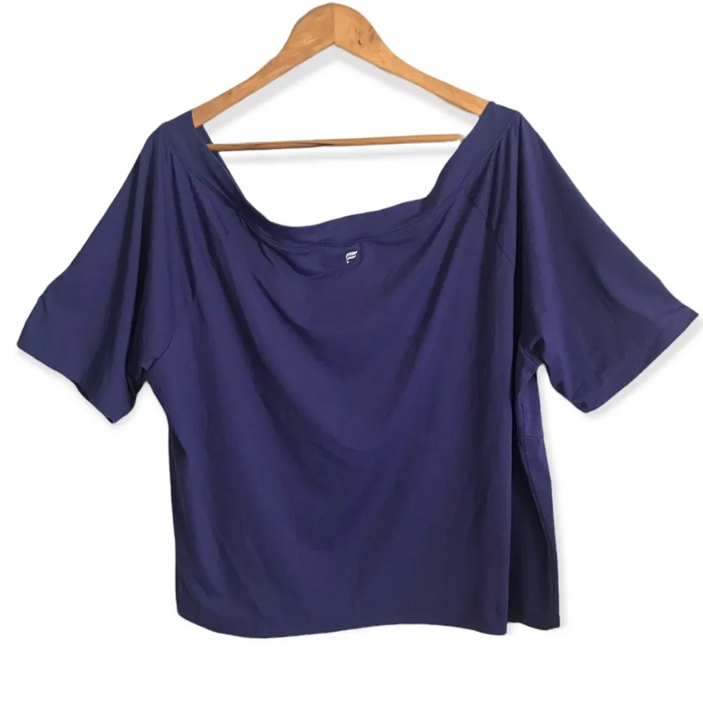 Fabletics  Natasha Cropped Sleeves Top Size 3x NW Detailed Tag Reg $49.95. - Image 7