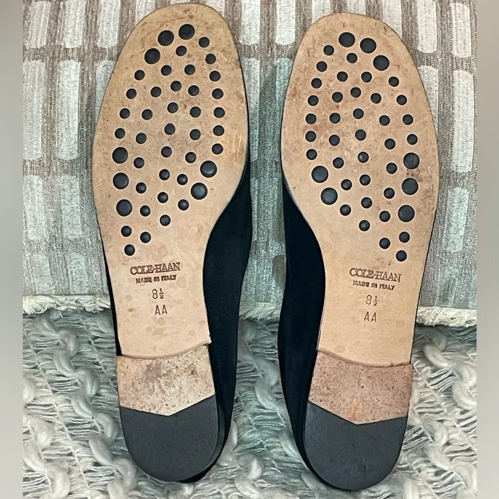 Cole Haan Classic Black Suede Loafers - Image 2