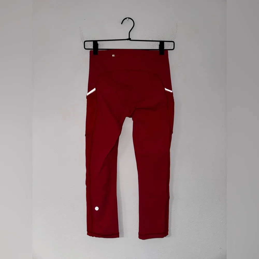 Lululemon Speed Up Crop *High Mesh 21” 4 Aries - Image 4